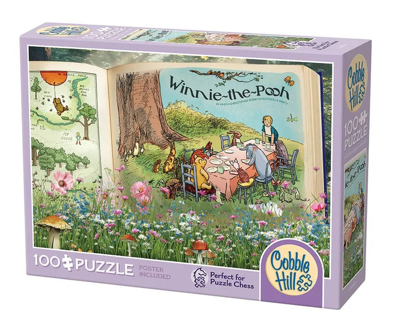 Cobble Hill - 100 Piece Jigsaw Puzzle - Once Upon A Time: Winnie - The - Pooh Toys & Games