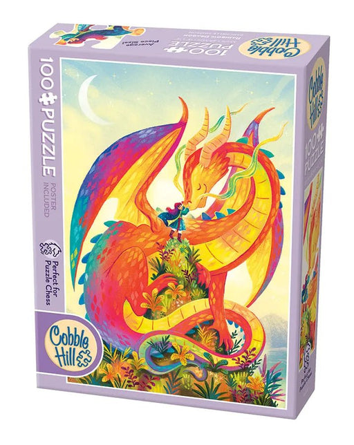 Cobble Hill - 100 Piece Jigsaw Puzzle - Rainbow Dragon Toys & Games