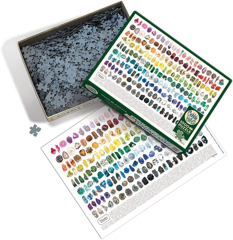 Cobble Hill - 1000 Piece Jigsaw Puzzle - Marvelous Minerals | Old Version Toys & Games