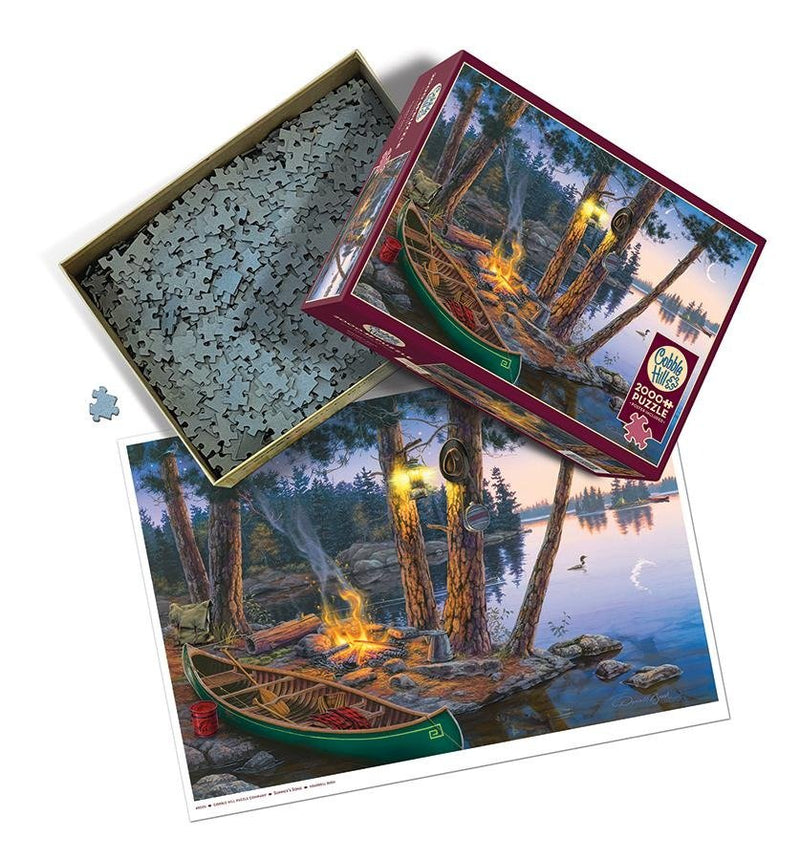 Cobble Hill - 2000 Piece Jigsaw Puzzle - Summer's Song Toys & Games