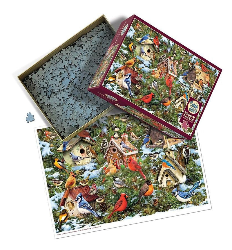 Cobble Hill - 2000 Piece Jigsaw Puzzle - The Crowded Tree Toys & Games