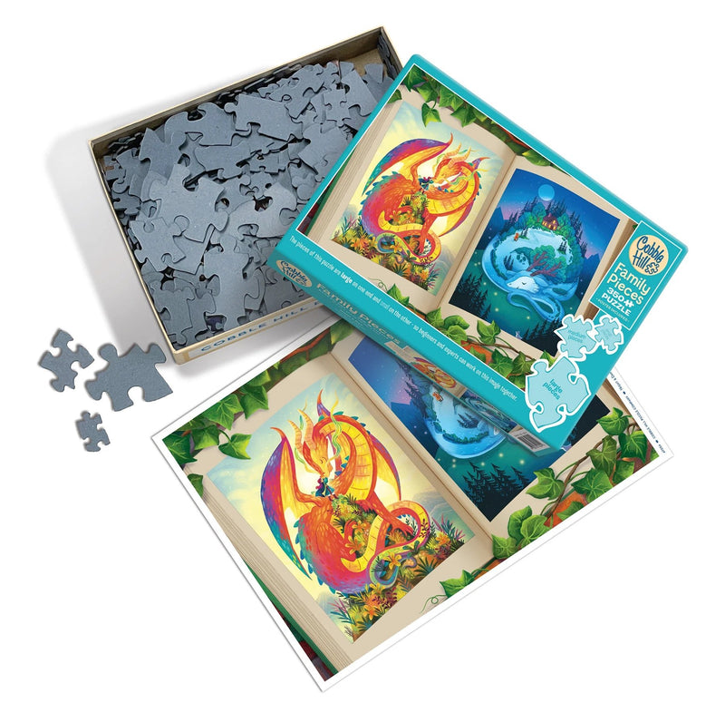 Cobble Hill - 350 Piece Jigsaw Puzzle - Night & Day Toys & Games