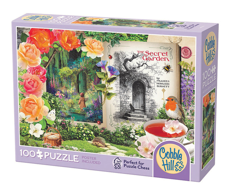 Cobble Hill Once Upon a Time The Secret Garden 100-piece puzzle box