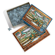 Cobble Hill - 500 Piece Jigsaw Puzzle - World Record Catches Toys & Games