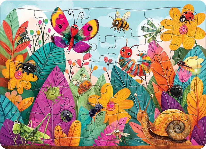 Cobble Hill - Bugs and Blossoms (tray) Toys & Games