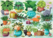 Cobble Hill - Cats vs. Plants | 500 Piece Games & Toys