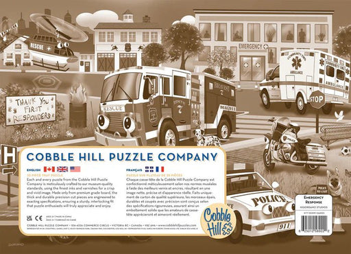 Cobble Hill - Emergency Response (tray) Toys & Games