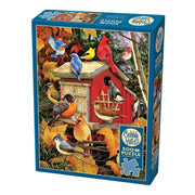 Cobble Hill - Fall Birdhouse (500-Piece Puzzle) - Limolin 