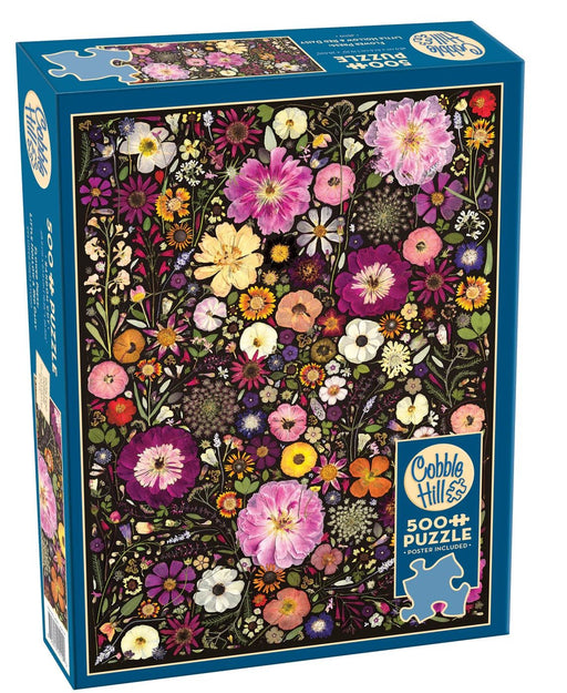 Cobble Hill - Flower Press: Little Hollow & Red Daisy | 500 Piece Games & Toys