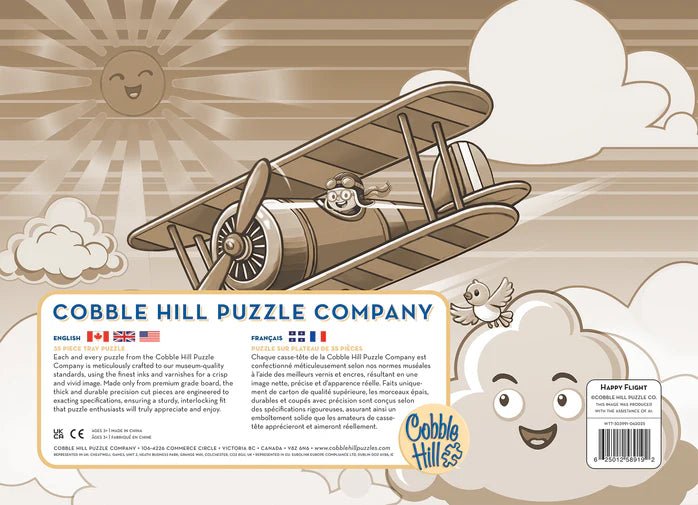 Cobble Hill - Happy Flight (tray) Toys & Games