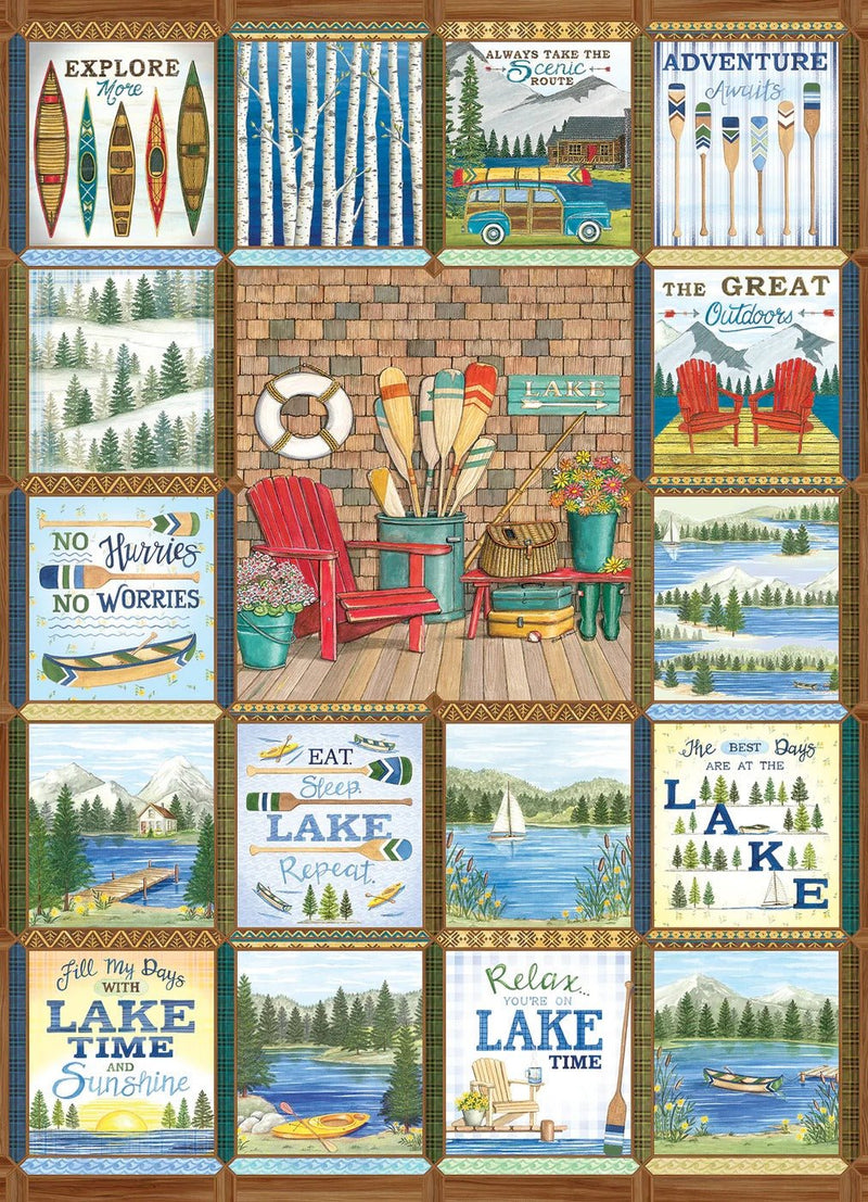 Cobble Hill - Lake Country | 1000 Piece Games & Toys