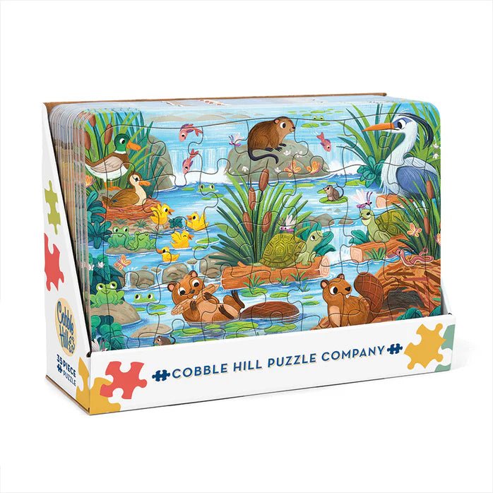 Cobble Hill - Pond Scene (tray) Toys & Games