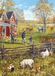 Cobble Hill - Young Family Farm | 500 Piece Games & Toys