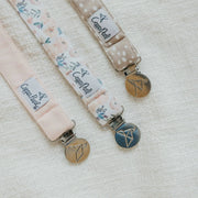 Copper Pearl - 3 - Pack Binky Clips Baby & Toddler Autumn