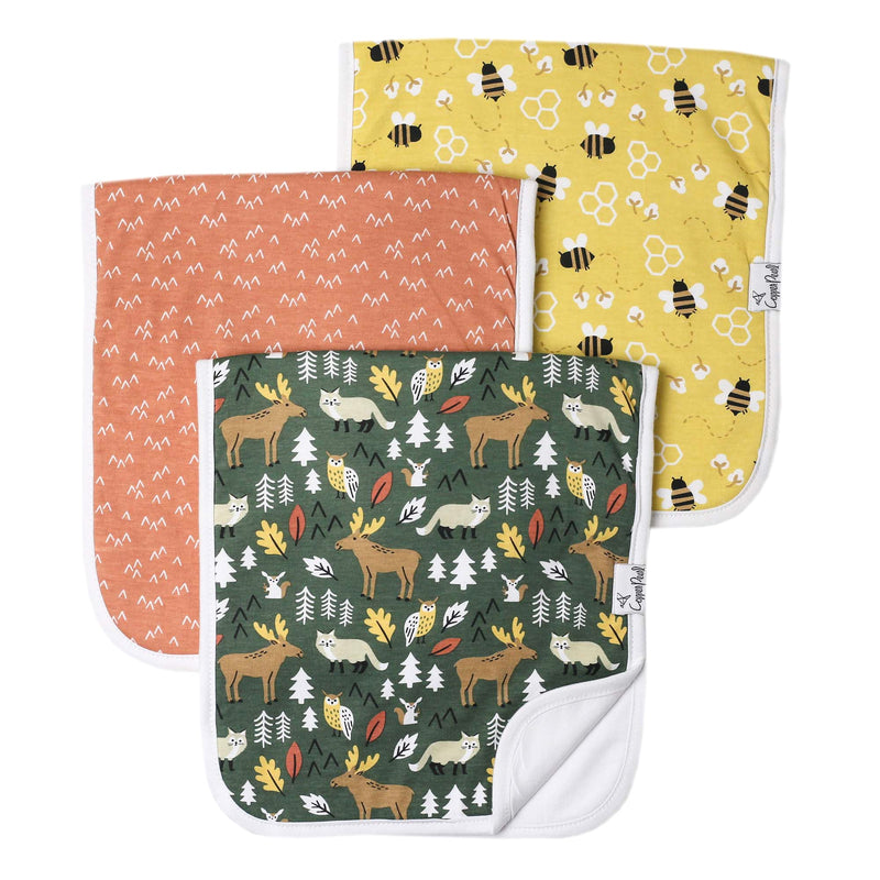 Copper Pearl - 3 - Pack Burp Cloth Baby & Toddler Atwood