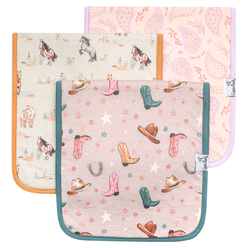 Copper Pearl - 3 - Pack Burp Cloth Baby & Toddler Cheyenne