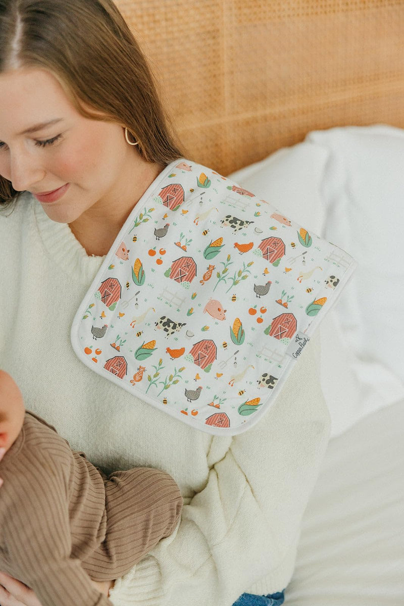 Copper Pearl - 3 - Pack Burp Cloth Baby & Toddler Farmstead