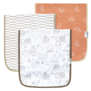 Copper Pearl - 3 - Pack Burp Cloth Baby & Toddler Gage