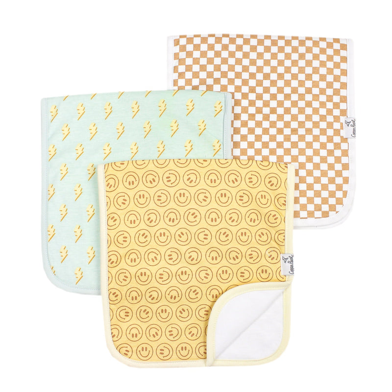 Copper Pearl - 3 - Pack Burp Cloth Baby & Toddler Vance