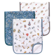 Copper Pearl - 3 - Pack Burp Cloth Baby & Toddler Wizarding World