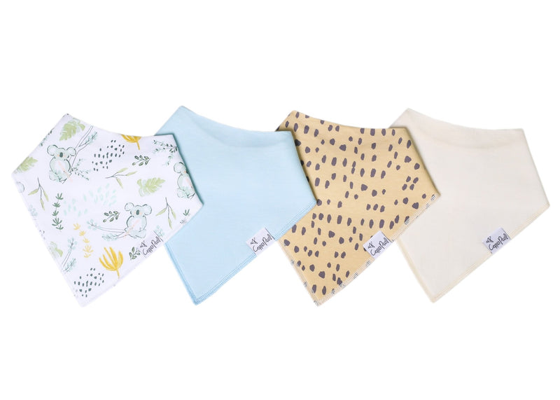 Copper Pearl - 4 - Pack Baby Bandana Bibs Baby & Toddler Adventure Aussie
