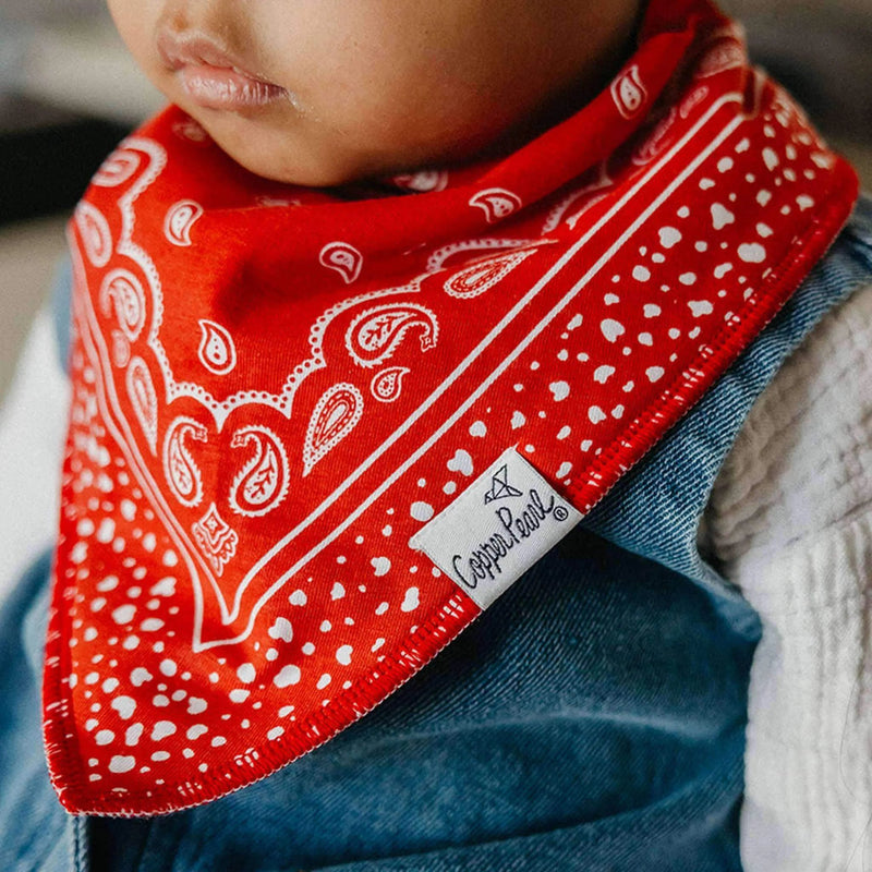 Copper Pearl - 4 - Pack Baby Bandana Bibs Baby & Toddler Adventure Boone