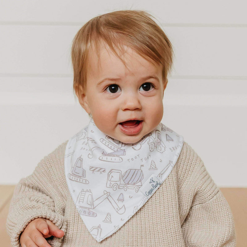 Copper Pearl - 4 - Pack Baby Bandana Bibs Baby & Toddler Adventure Gage