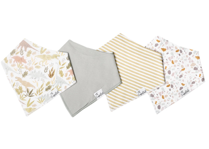 Copper Pearl - 4 - Pack Baby Bandana Bibs Baby & Toddler Adventure Rex
