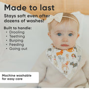 Copper Pearl - 4 - Pack Baby Bandana Bibs Baby & Toddler Adventure Rufus