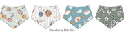 Copper Pearl - 4 - Pack Baby Bandana Bibs Baby & Toddler Adventure Sports Medley
