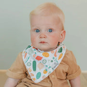 Copper Pearl - 4 - Pack Baby Bandana Bibs Baby & Toddler Adventure Veggies