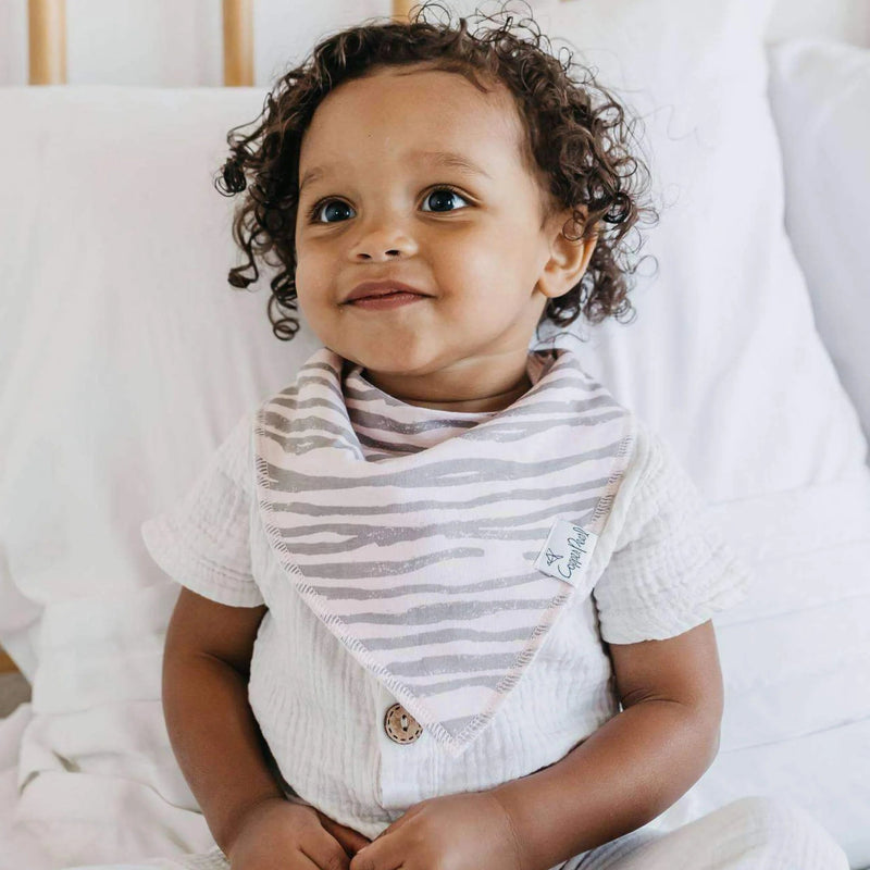 Copper Pearl - 4 - Pack Baby Bandana Bibs Baby & Toddler Adventure Veggies