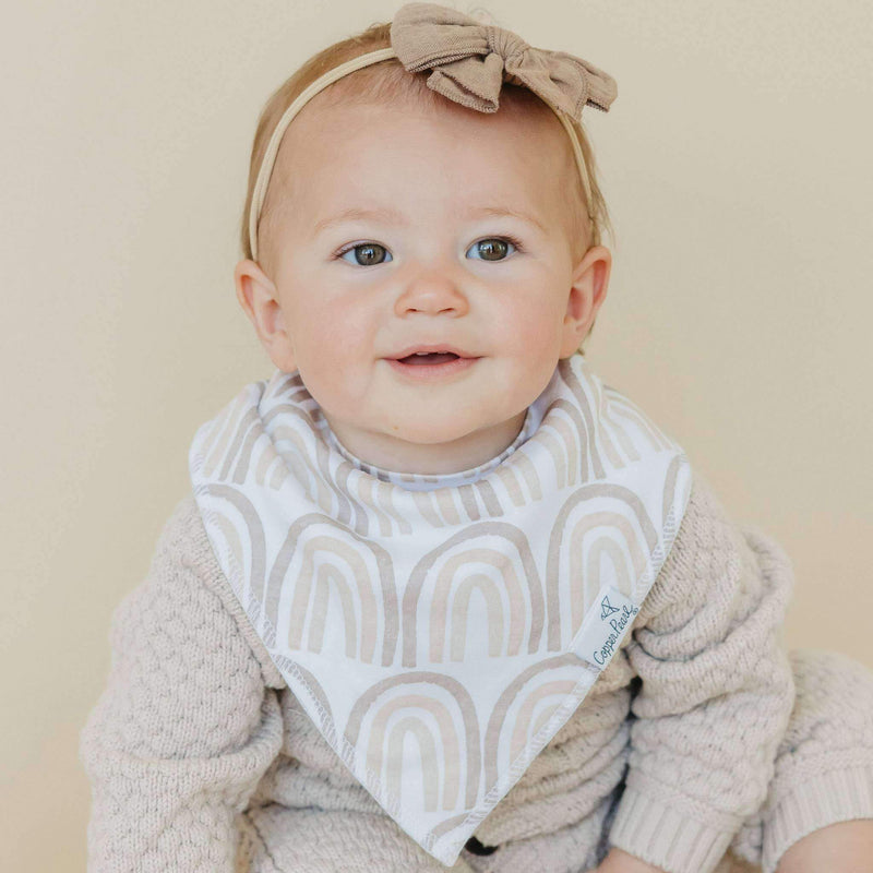 Copper Pearl - 4 - Pack Baby Bandana Bibs Baby & Toddler Core Bliss