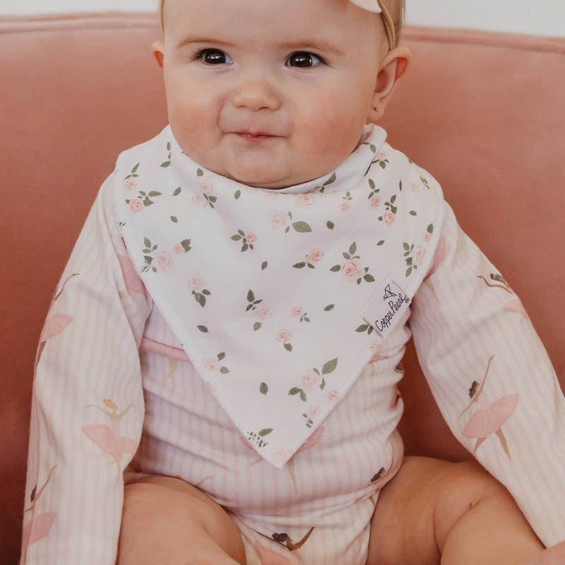 Copper Pearl - 4 - Pack Baby Bandana Bibs Baby & Toddler Core Katerina