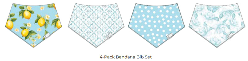 Copper Pearl - 4 - Pack Baby Bandana Bibs Baby & Toddler Core Melody