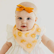 Copper Pearl - 4 - Pack Baby Bandana Bibs Baby & Toddler Floral Clementine