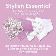 Copper Pearl - 4 - Pack Baby Bandana Bibs Baby & Toddler Floral Flora