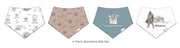 Copper Pearl - 4 - Pack Baby Bandana Bibs Baby & Toddler Licensed Grogu