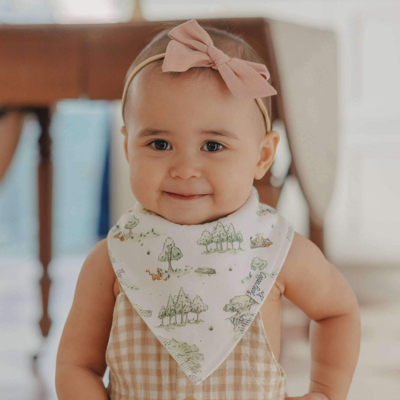 Copper Pearl - 4 - Pack Baby Bandana Bibs Baby & Toddler Licensed Hundred Acre Wood