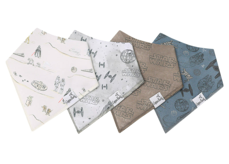 Copper Pearl - 4 - Pack Baby Bandana Bibs Baby & Toddler Licensed Tatooine