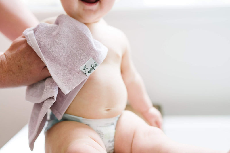 Copper Pearl - 6 - Pack Washcloths Set Baby & Toddler Lily Colorful