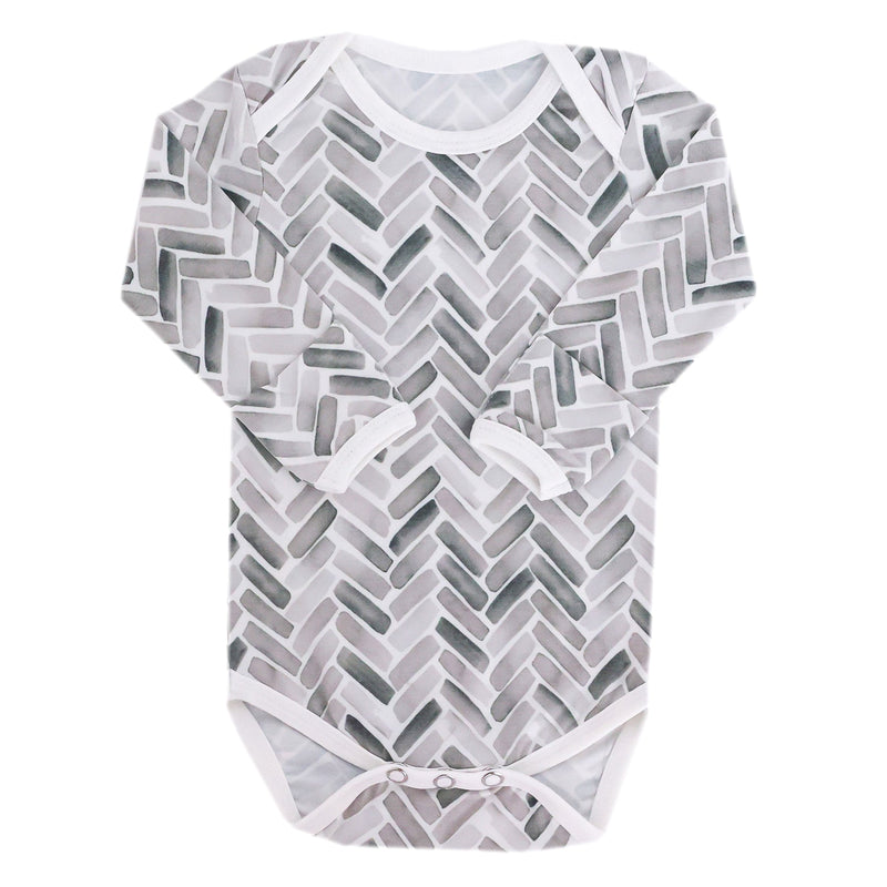 Copper Pearl - Alta Long Sleeve Bodysuit Apparel & Accessories Newborn