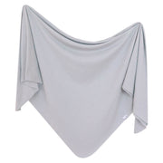 Copper Pearl - Ash Ribbed Swaddle Blanket Mother & Baby