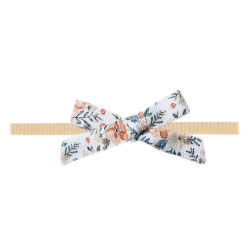 Copper Pearl - Autumn Ribbon Nylon Bow Apparel & Accessories