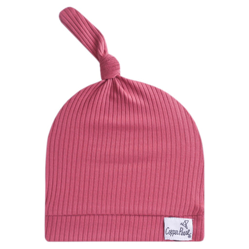 Copper Pearl - Berry Ribbed Top Knot Hat Apparel & Accessories