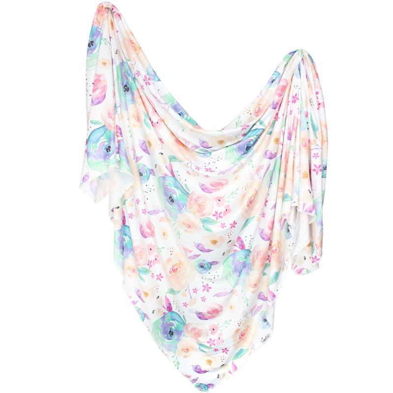 Copper Pearl - Bloom Swaddle Blanket Mother & Baby