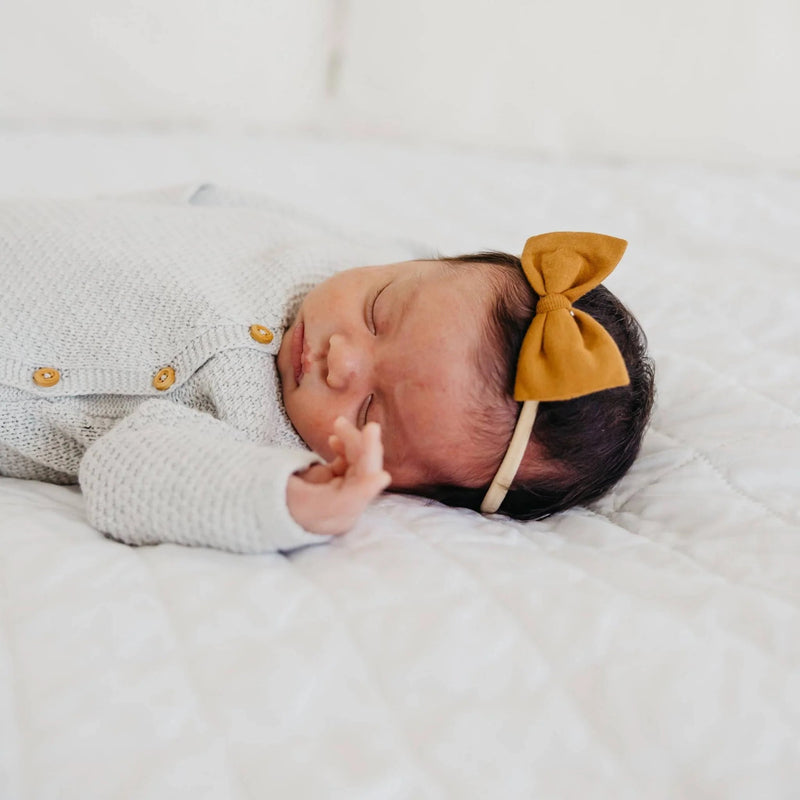 Copper Pearl - Camel Bowtie Nylon Bow Apparel & Accessories