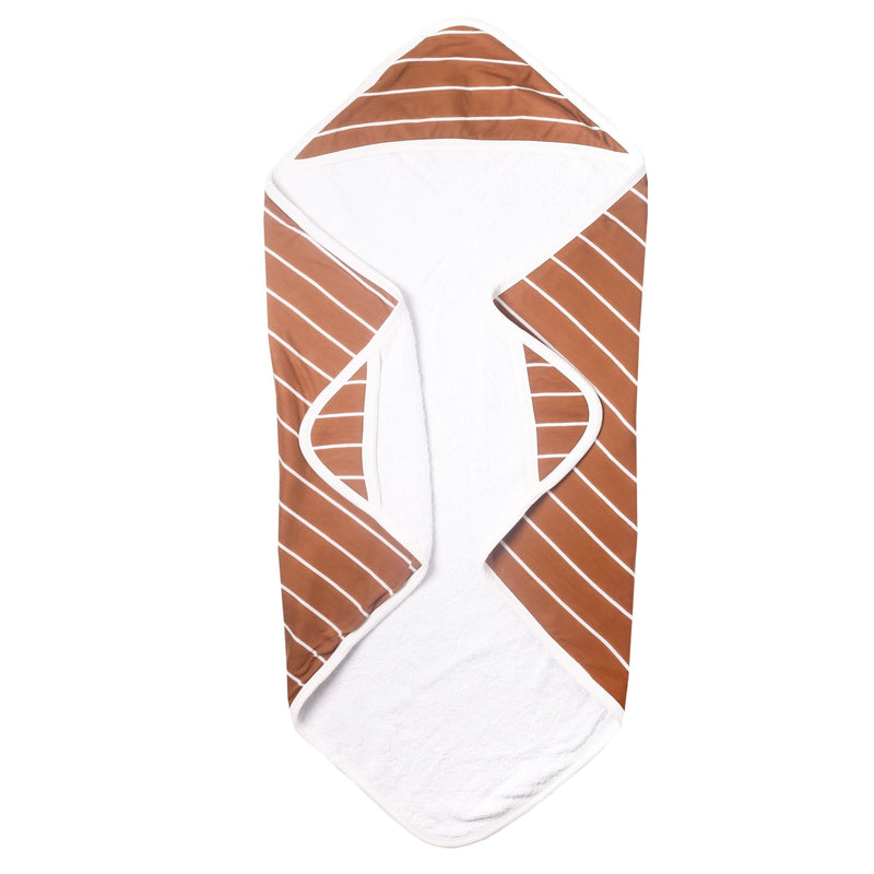 Copper Pearl - Camel Premium Knit Hooded Towel Mother & Baby