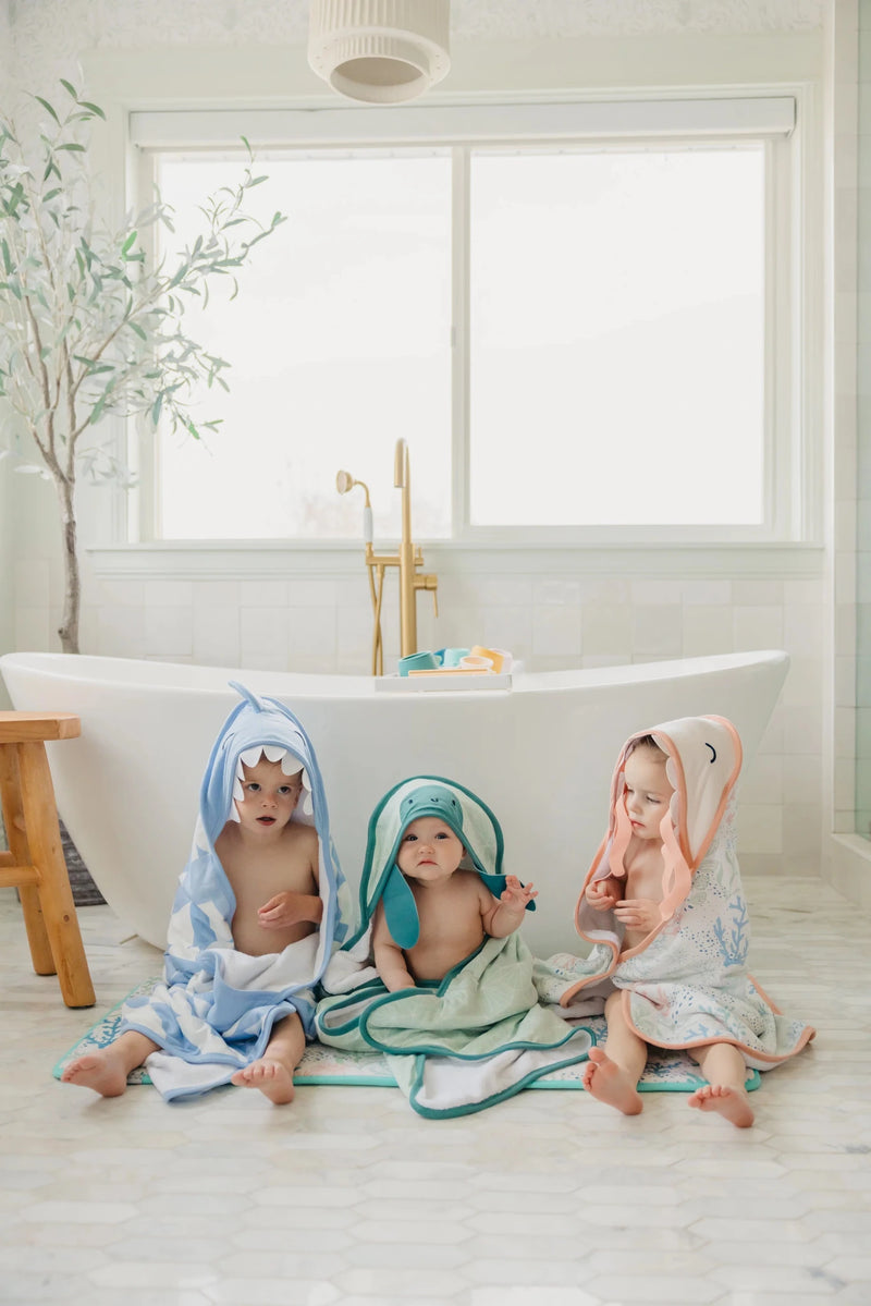 Copper Pearl - Character Hooded Towel Mother & Baby Wade