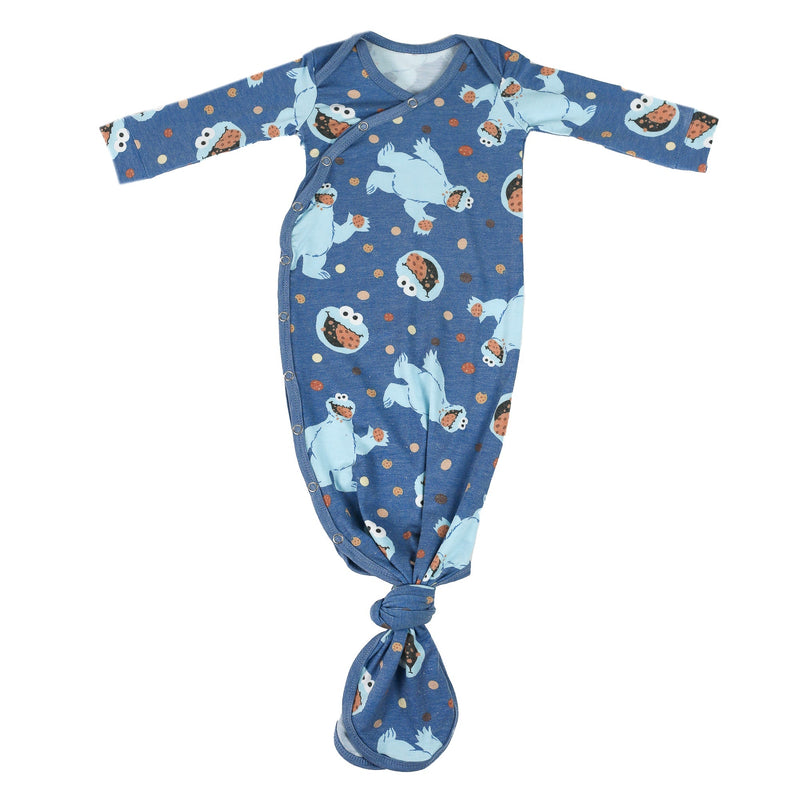 Copper Pearl - Cookie Monster Knotted Gown Apparel & Accessories
